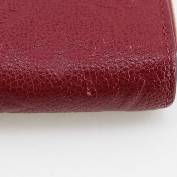 LOUIS VUITTON Red Monogram Wallet - Picture 10 of 16